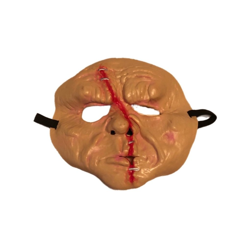 Scary rubber Halloween mask